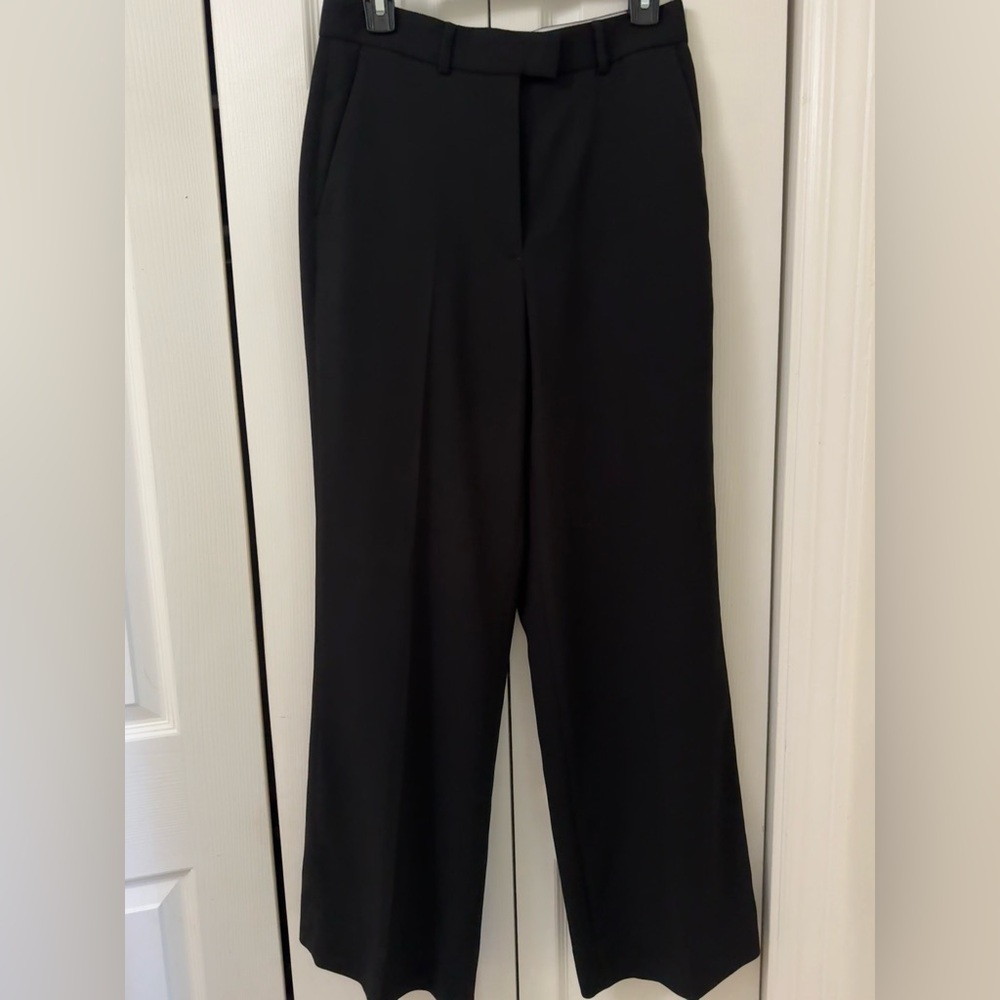 Topshop Black Wide Leg Pants